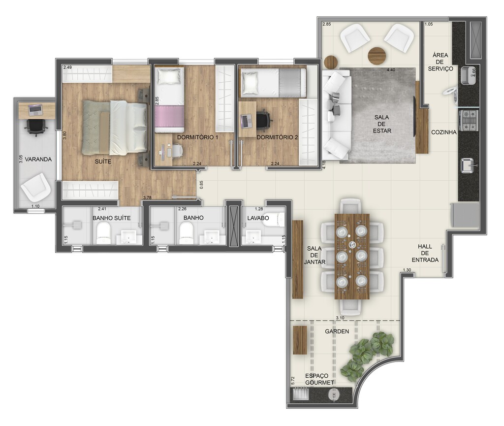 Cobertura à venda com 3 quartos, 160m² - Foto 36