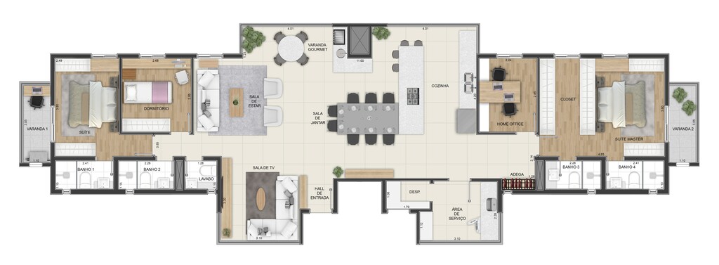 Cobertura à venda com 3 quartos, 160m² - Foto 38