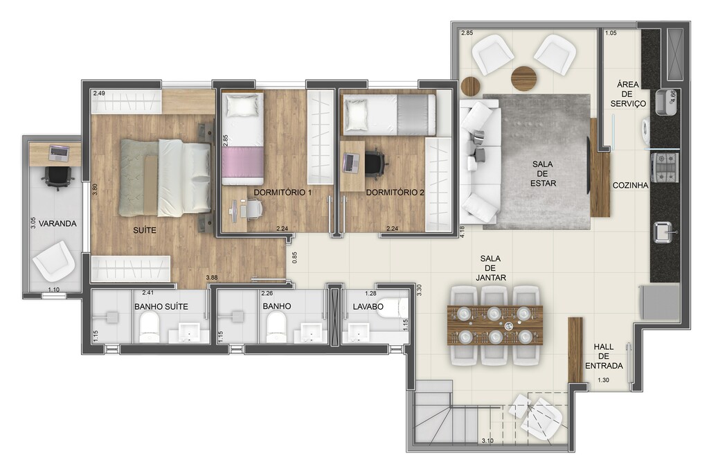 Cobertura à venda com 3 quartos, 160m² - Foto 39