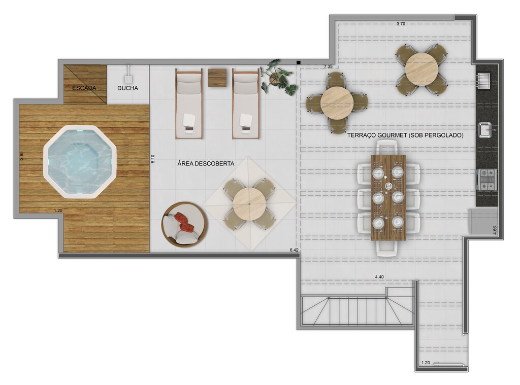 Cobertura à venda com 3 quartos, 160m² - Foto 40