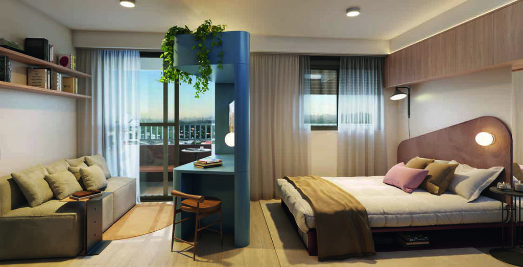 Studio à venda em São Paulo, Perdizes, com 1 quarto, 28,05m² - Renaldo Moura