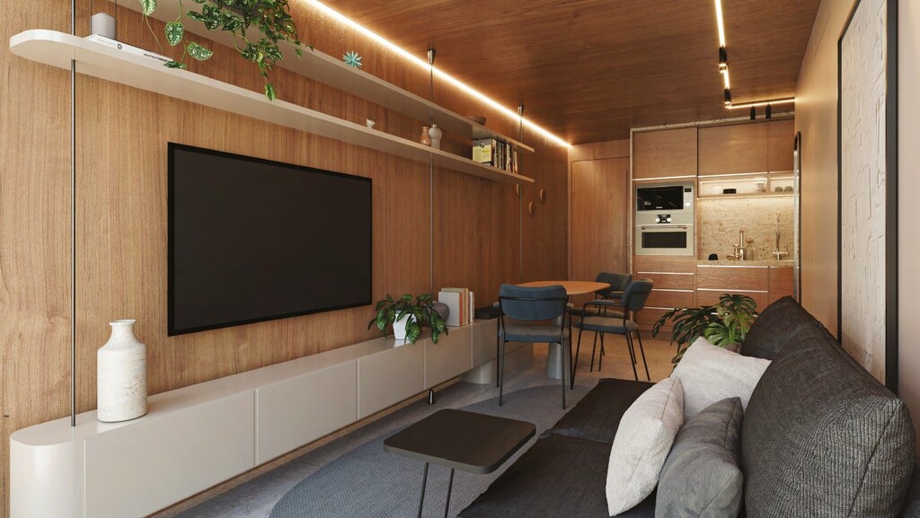 Apartamento à venda com 1 quarto, 32m² - Foto 5