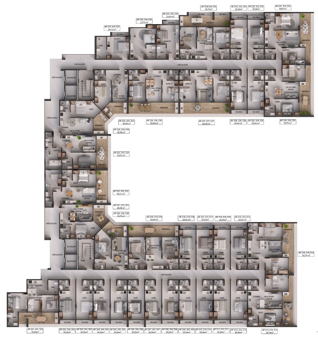 Apartamento à venda com 1 quarto, 39m² - Foto 23