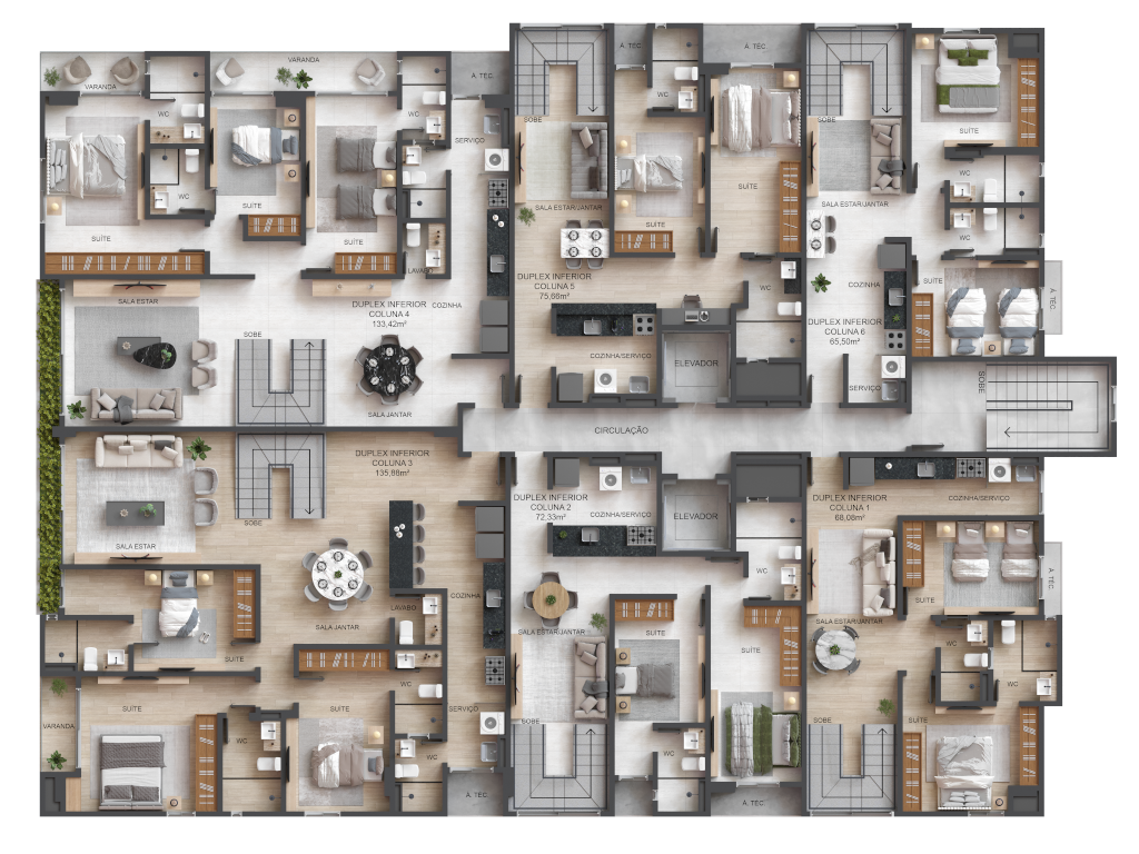 Cobertura à venda com 4 quartos, 225m² - Foto 32