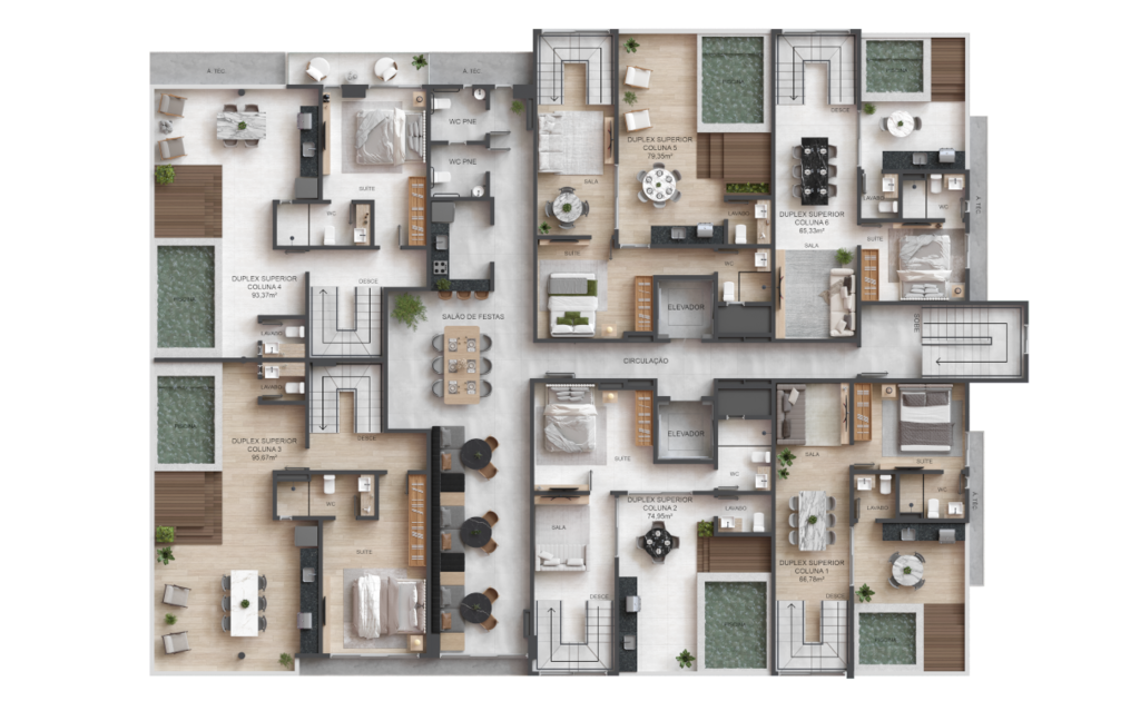 Cobertura à venda com 4 quartos, 225m² - Foto 33