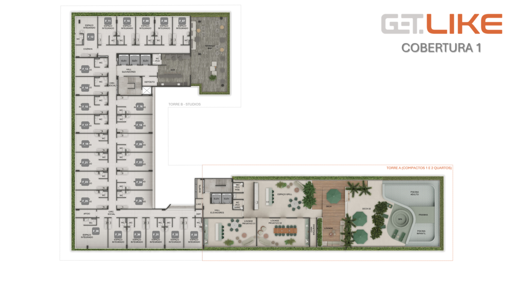 Apartamento à venda com 1 quarto, 19m² - Foto 41