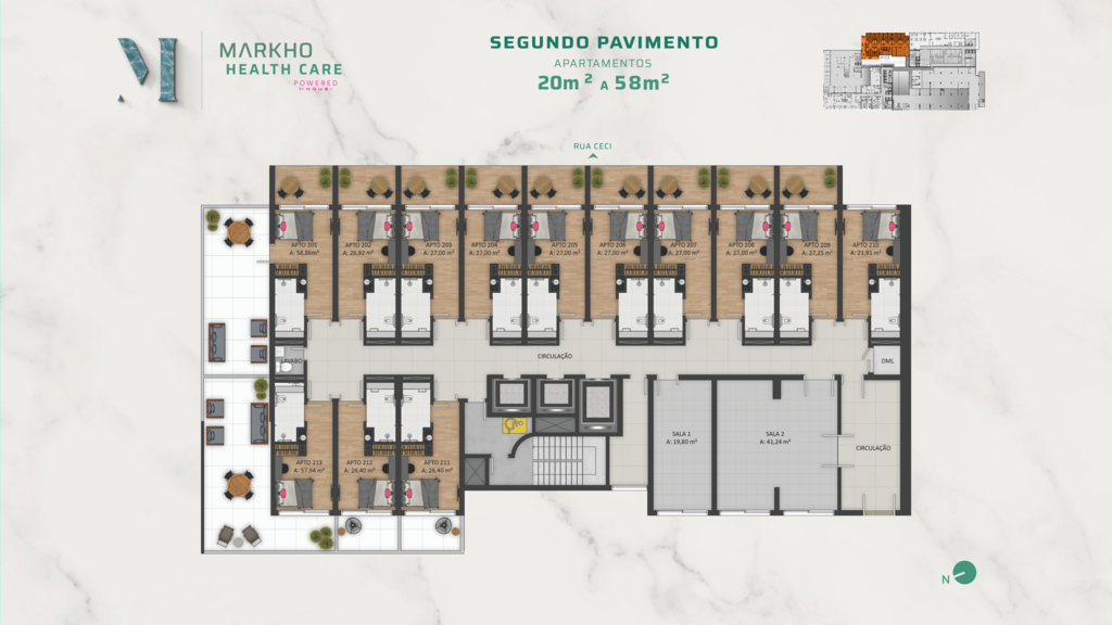 Apartamento, 1 quarto, 26 m² - Foto 19