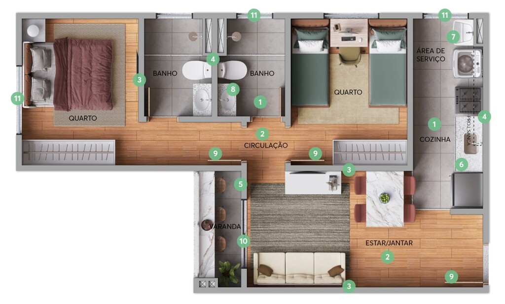 Planta 3
