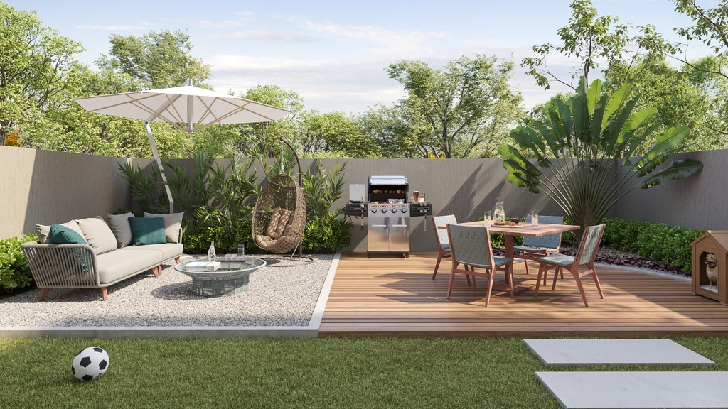 Apartamento Garden à venda em Serra, Bicanga, com 2 quartos, 45,34m² - Macarineli Imóveis