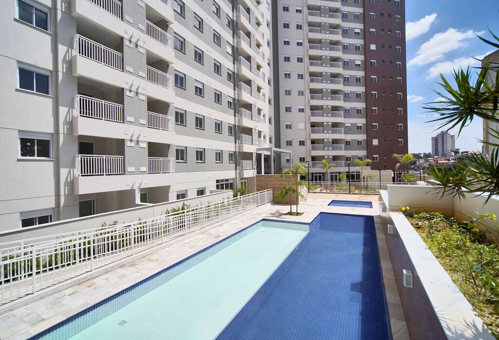 PISCINA - Apartamento à venda em Diadema, Centro, com 2 quartos, 45m²