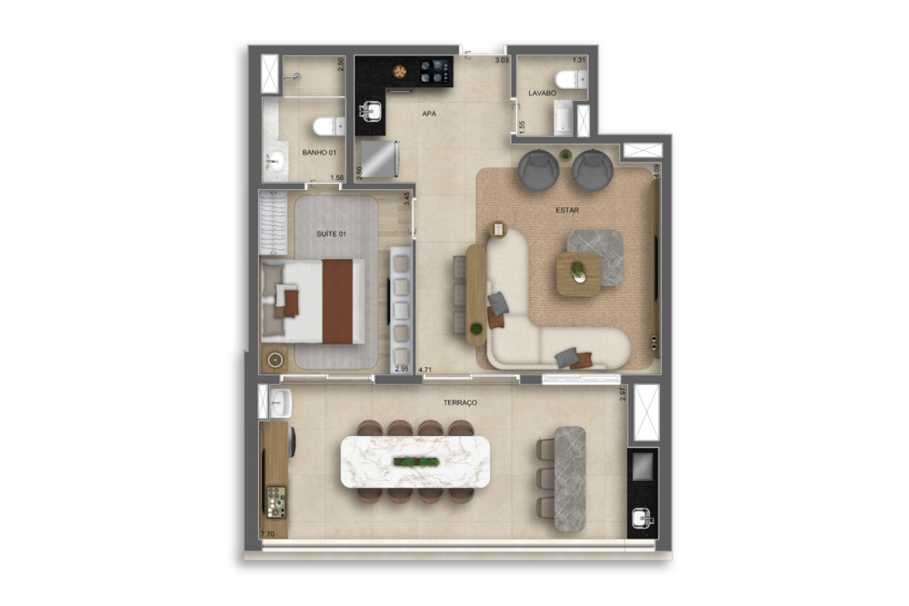 Apartamento, 3 quartos, 125 m² - Foto 27