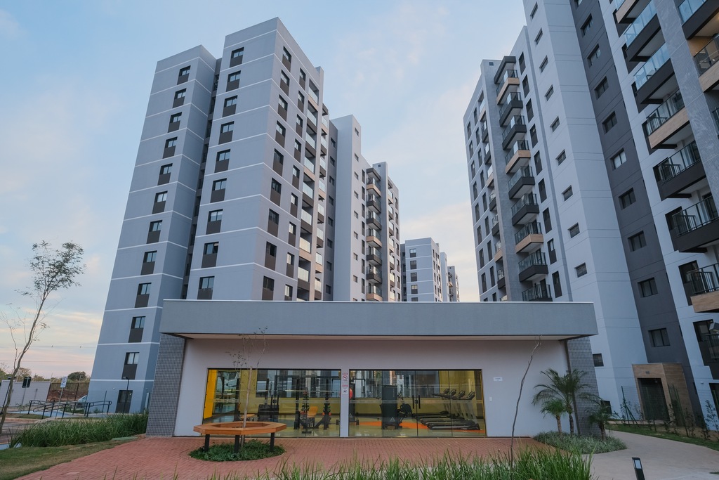 Apartamento à venda com 3 quartos, 65.61m² - Vivendas do Parque,Campo Grande