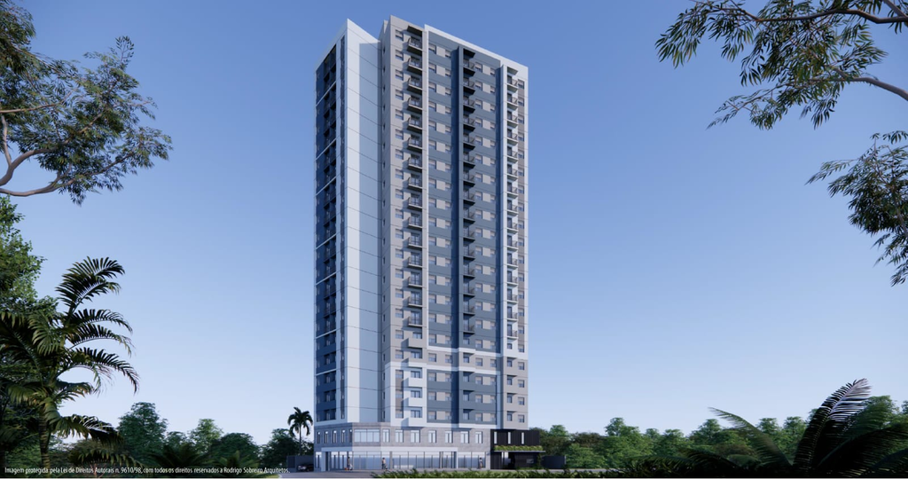 Apartamento à venda com 2 quartos, 39m² - Foto 1