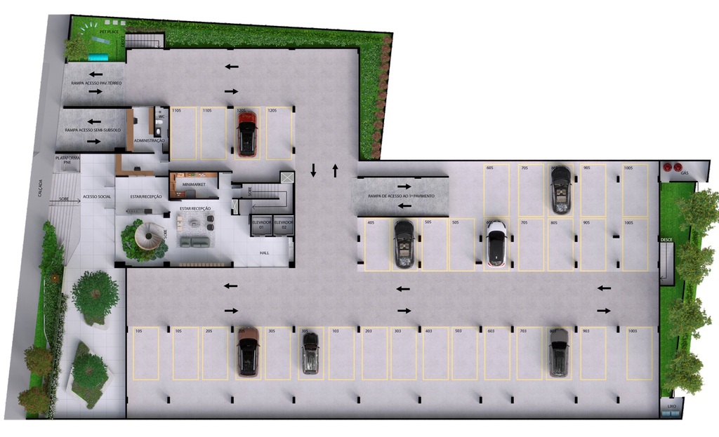 Apartamento à venda com 2 quartos, 59m² - Foto 49