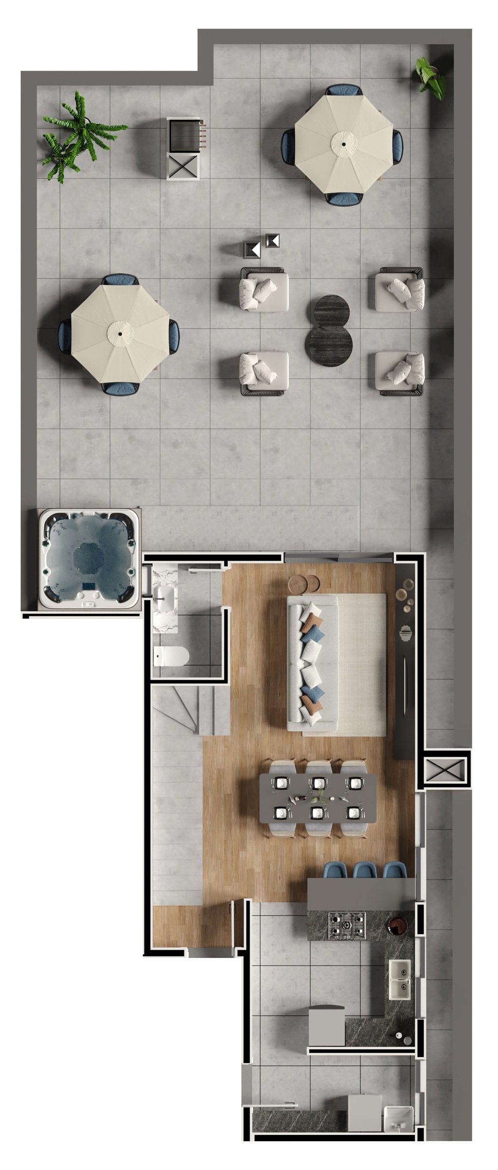 Cobertura, 3 quartos, 202 m² - Foto 48