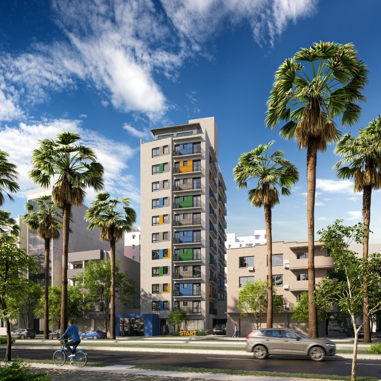 Apartamento à venda em Porto Alegre, Bom Fim, com 2 quartos, 53,79m² - Geniale Imóveis