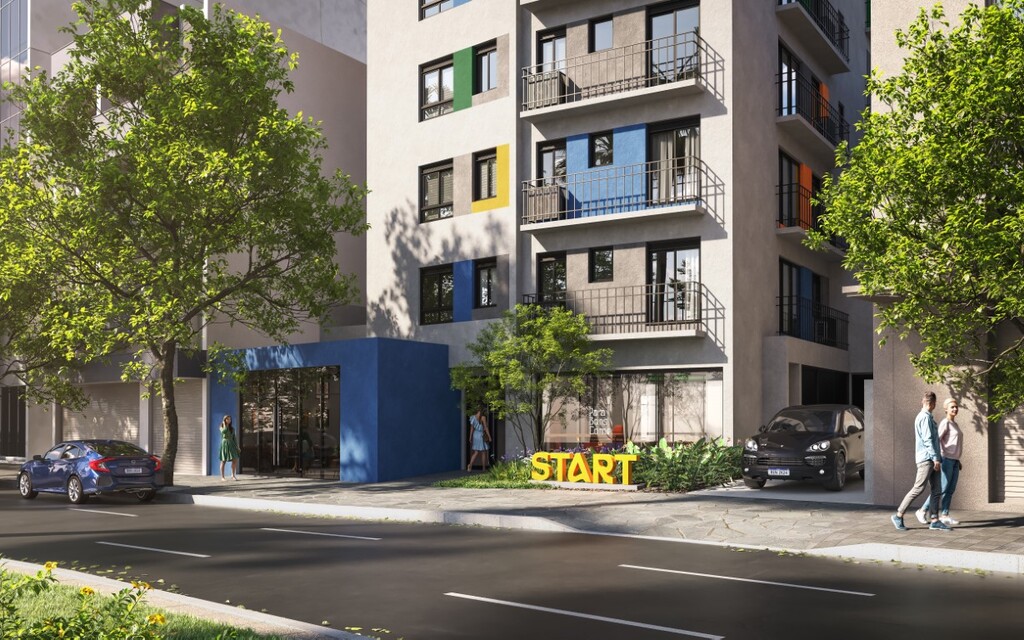 Apartamento à venda em Porto Alegre, Bom Fim, com 2 quartos, 53,79m² - Geniale Imóveis