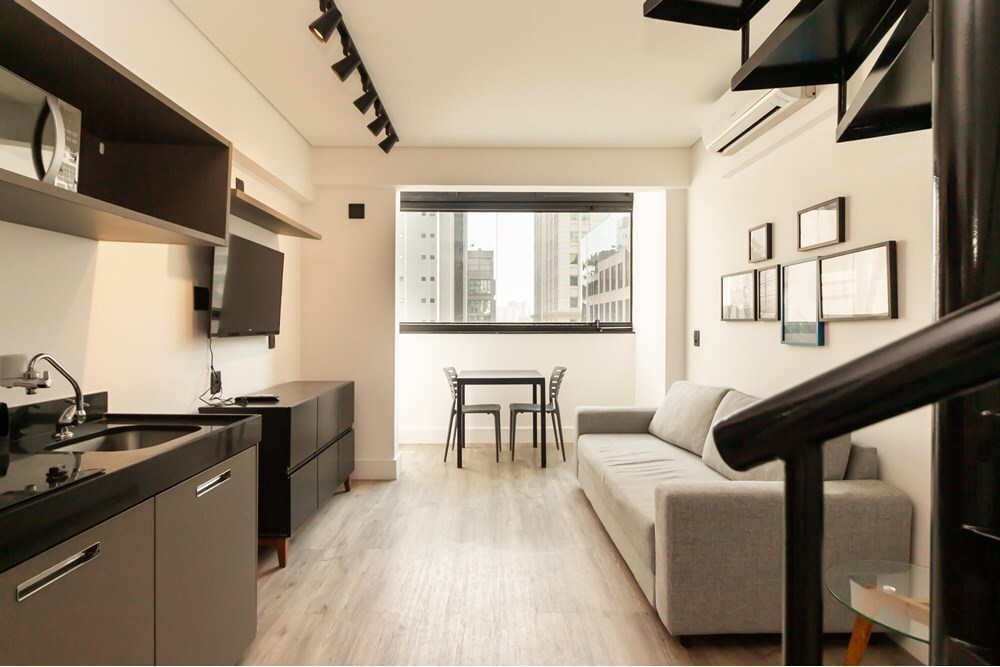 Apartamento à venda com 1 quarto, 45m² - Foto 1