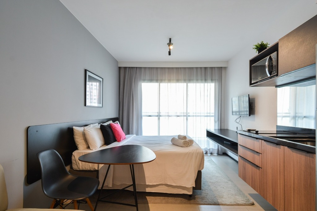 Studio à venda em São Paulo, Consolação, com 1 quarto, 27m²