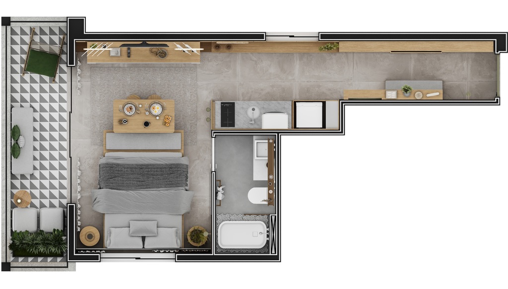 Cobertura à venda com 1 quarto, 50m² - Foto 33