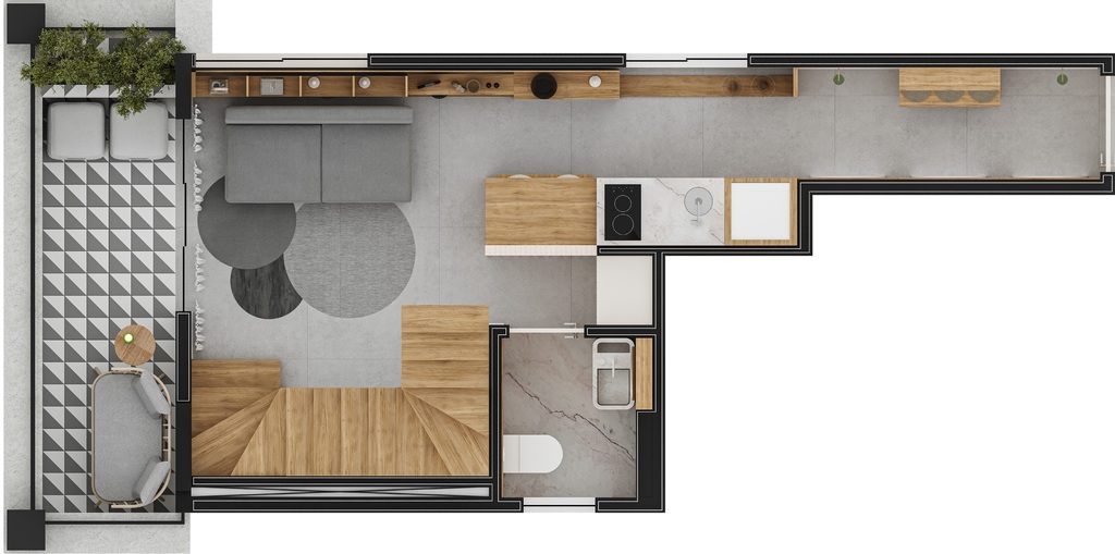 Cobertura à venda com 1 quarto, 50m² - Foto 34