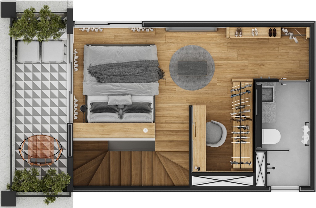 Cobertura à venda com 1 quarto, 50m² - Foto 35