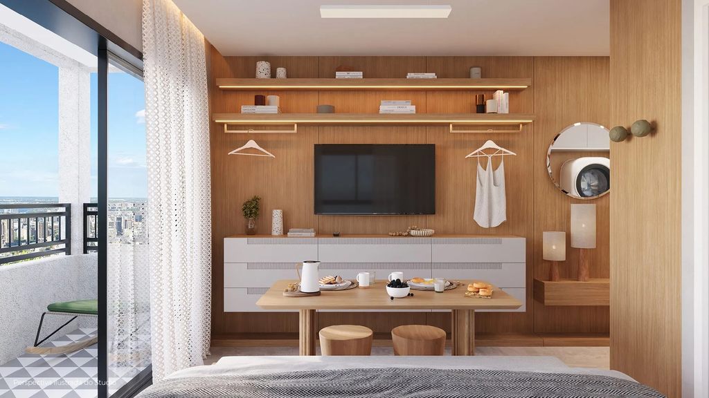 Cobertura à venda em São Paulo, Jardim Paulista, com 1 quarto, 50,84m² - Carreyra Imobiliaria