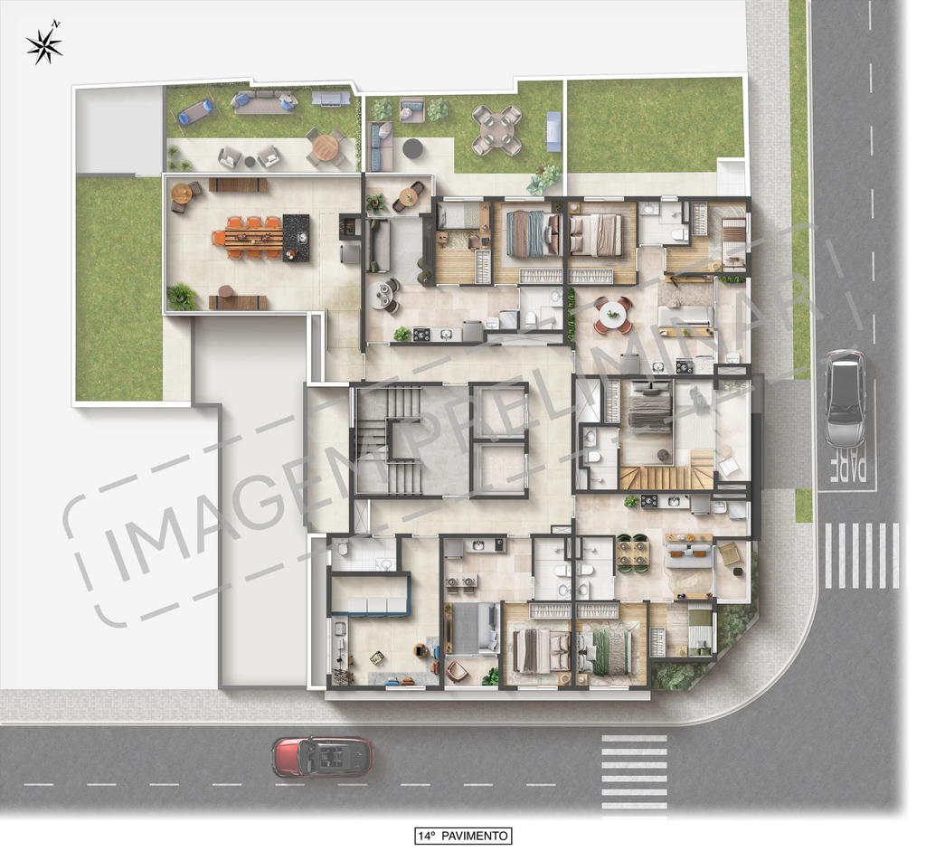 Apartamento, 1 quarto, 25 m² - Foto 17