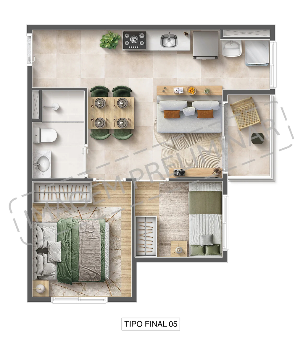 Apartamento, 1 quarto, 25 m² - Foto 25