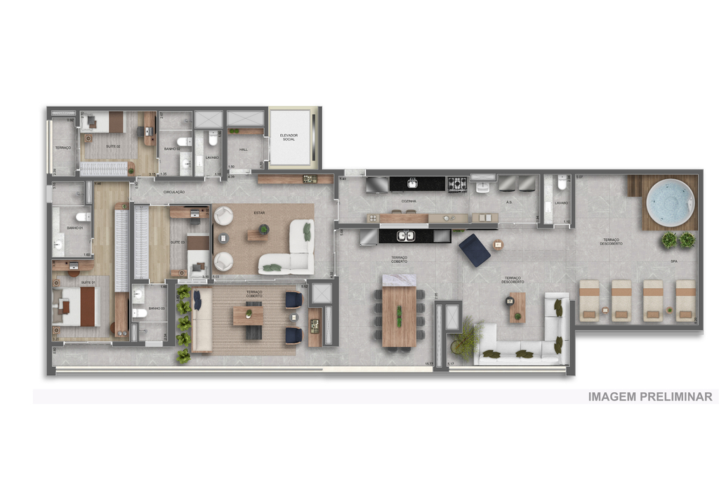 Cobertura, 3 quartos, 140 m² - Foto 33