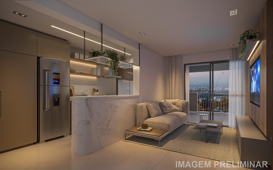 Apartamento à venda em São Paulo, Tatuapé, com 2 quartos, 80,01m² - Renaldo Moura