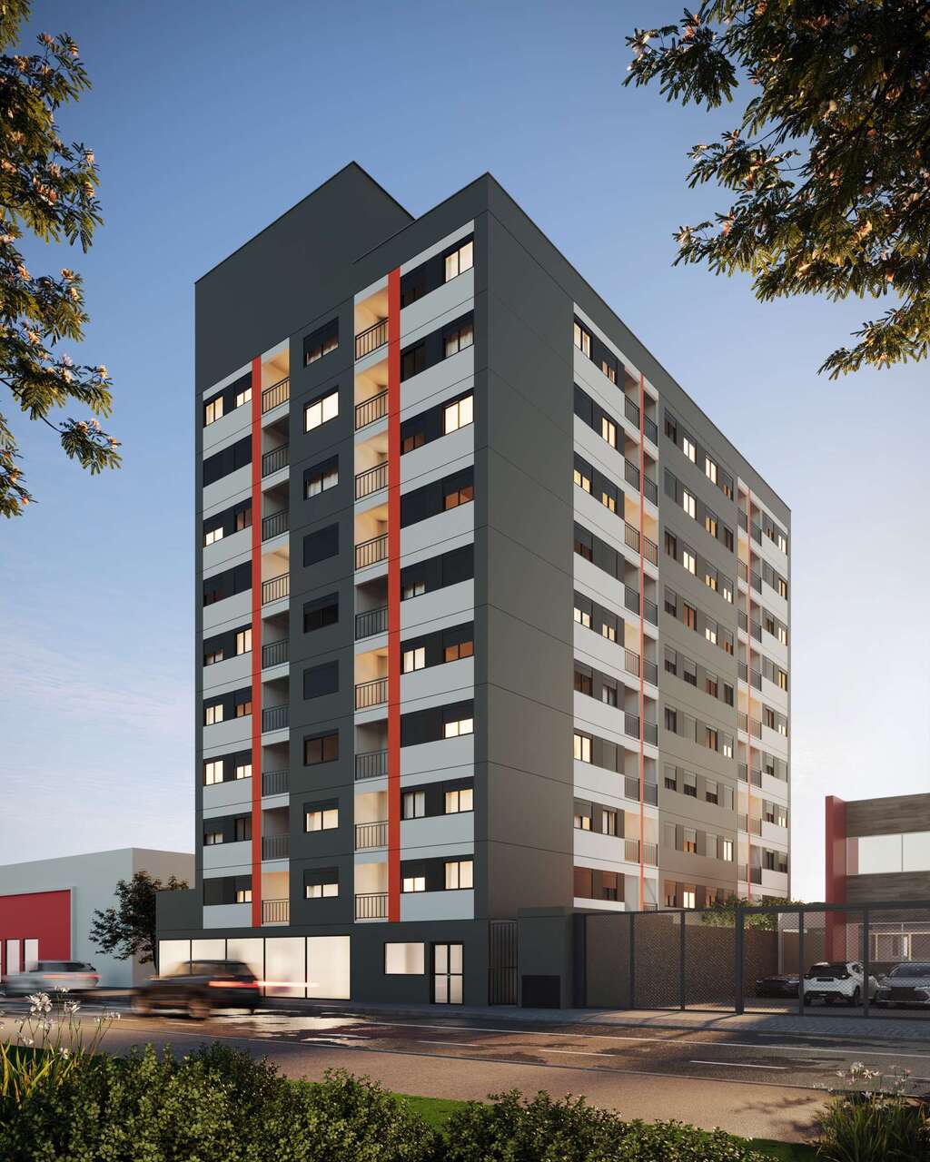 Apartamento à venda em São Paulo, Butantã, com 1 quarto, 28,16m² - Chaves Imob