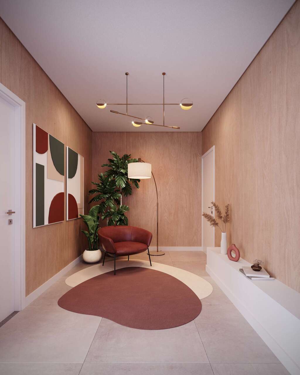 Apartamento Garden à venda em São Paulo, Butantã, com 1 quarto, 39,66m² - Chaves Imob