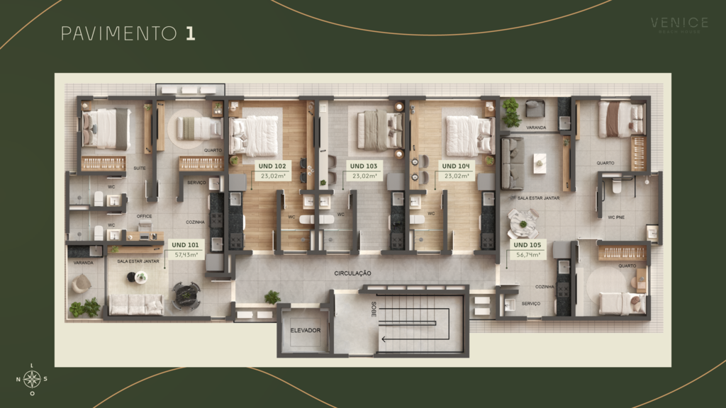 Cobertura à venda com 2 quartos, 97m² - Foto 18