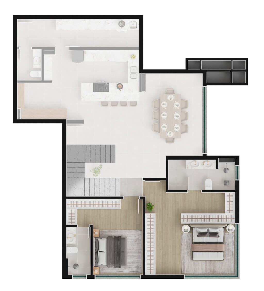 Apartamento à venda com 3 quartos, 187m² - Foto 28