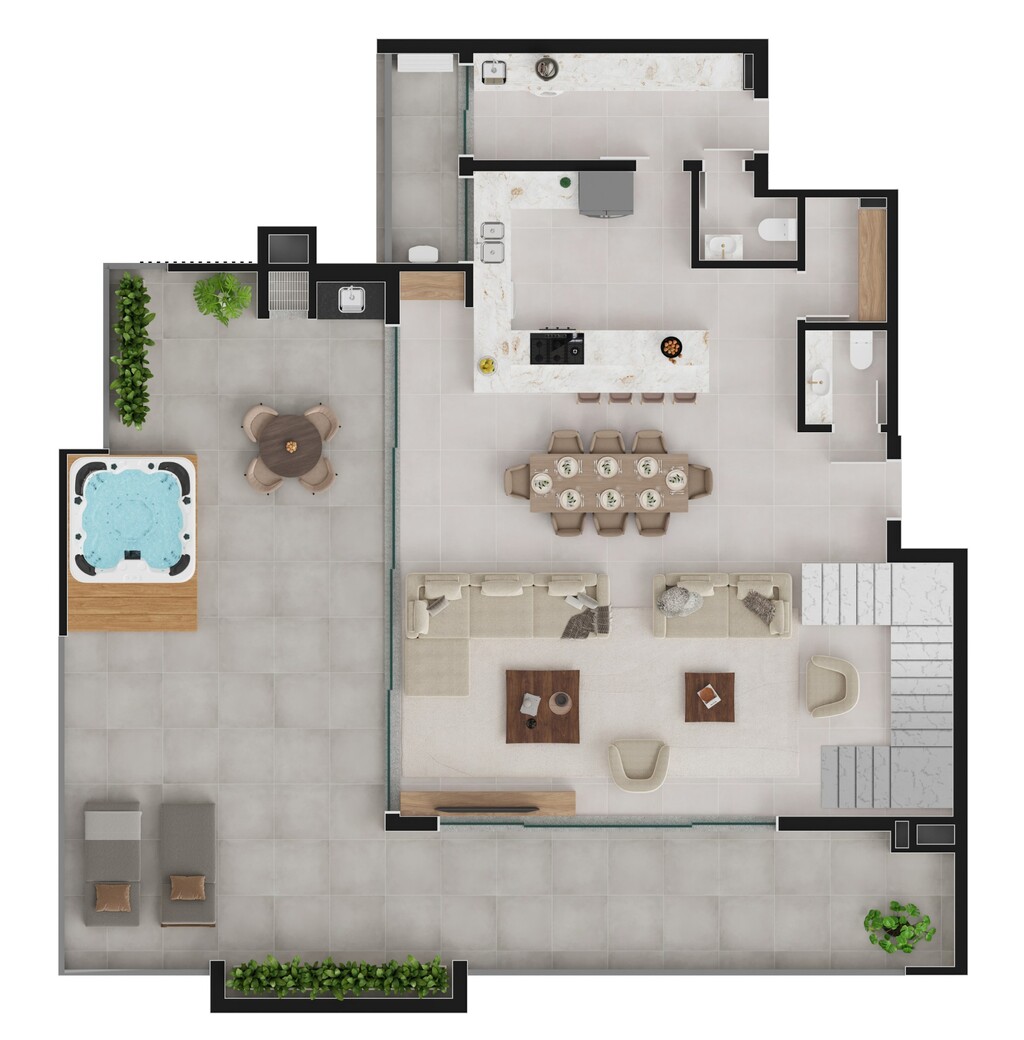 Apartamento à venda com 3 quartos, 187m² - Foto 29