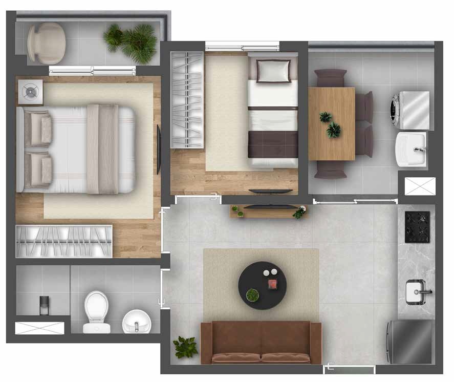 Apartamento, 2 quartos, 71 m² - Foto 31