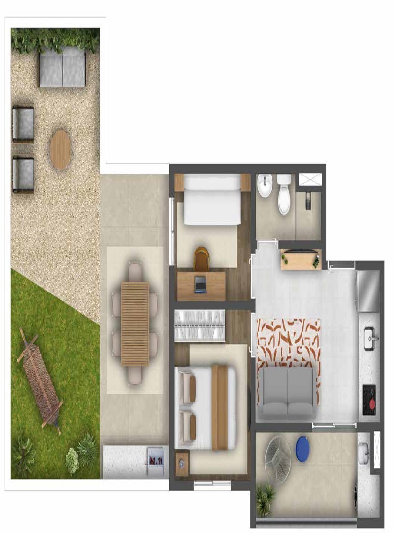 Apartamento, 2 quartos, 71 m² - Foto 33