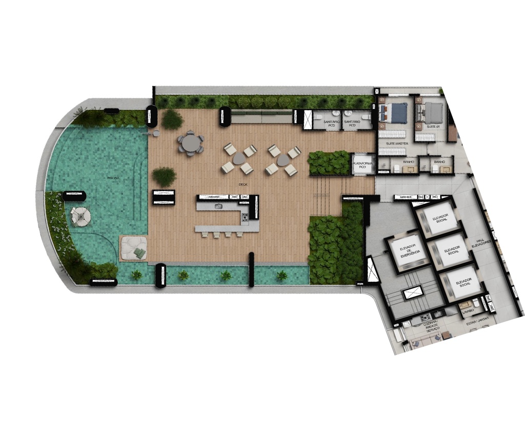 Apartamento à venda com 2 quartos, 73m² - Foto 59