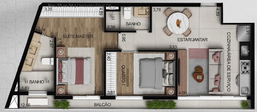 Apartamento à venda com 2 quartos, 73m² - Foto 72