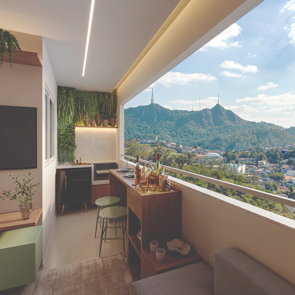 Apartamento à venda em São Paulo, Jaraguá, com 2 quartos, 40,8m² - Renaldo Moura