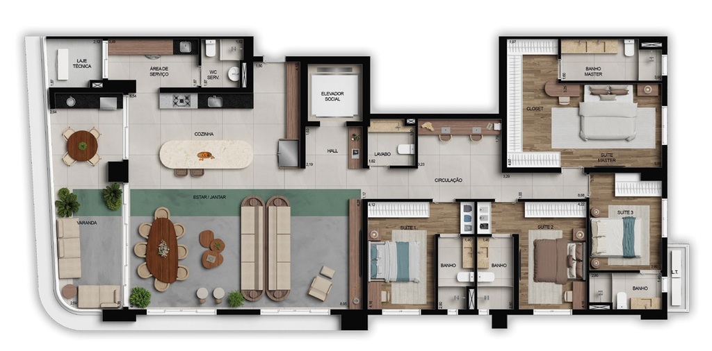 Apartamento, 4 quartos, 473 m² - Foto 42