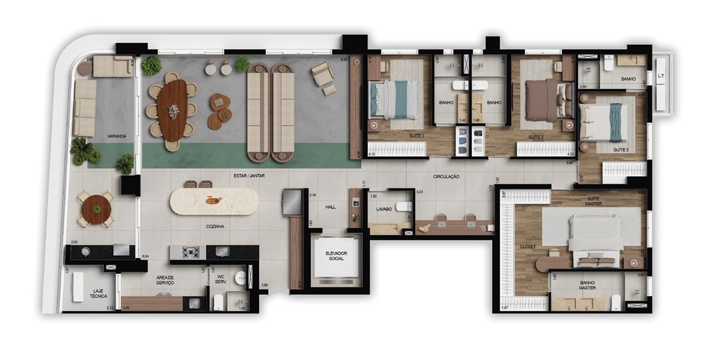 Apartamento, 4 quartos, 473 m² - Foto 43