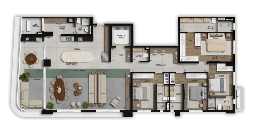 Apartamento, 4 quartos, 473 m² - Foto 46