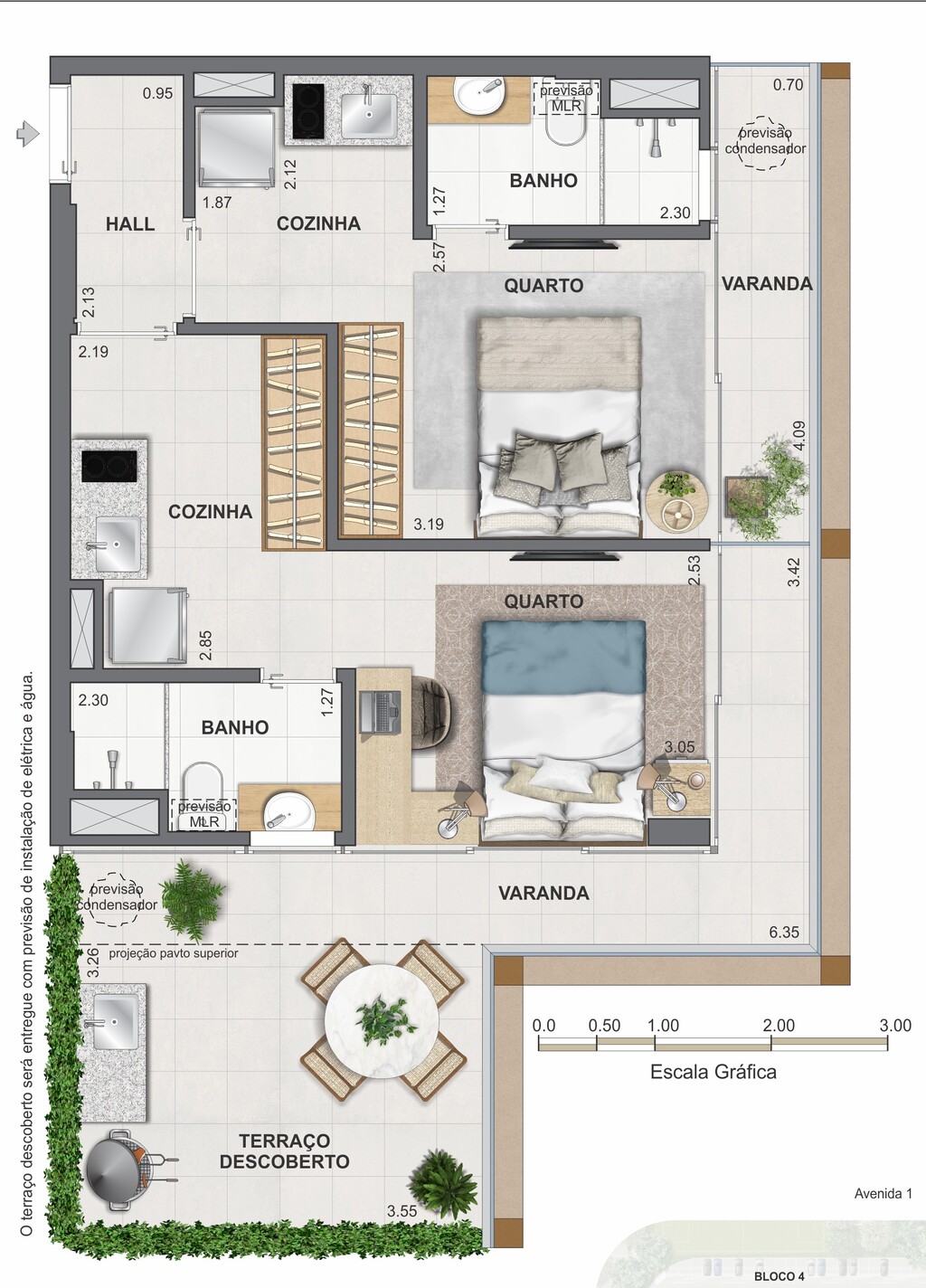 Apartamento, 2 quartos, 50 m² - Foto 68