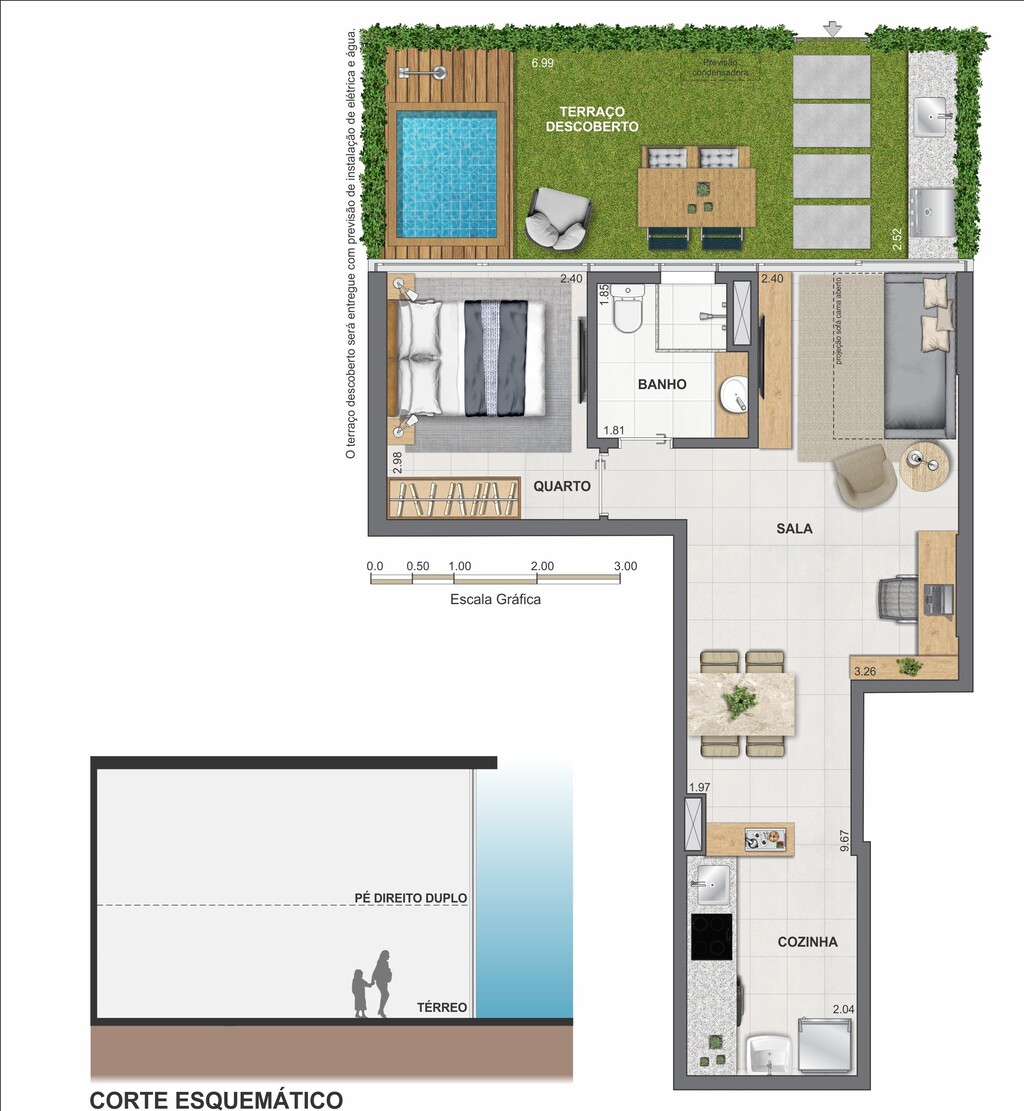 Apartamento, 2 quartos, 50 m² - Foto 69