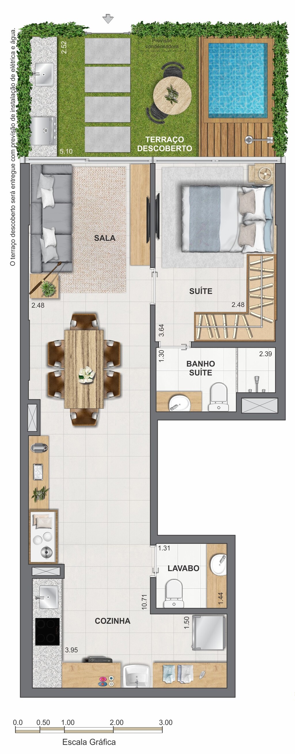 Apartamento, 2 quartos, 50 m² - Foto 71