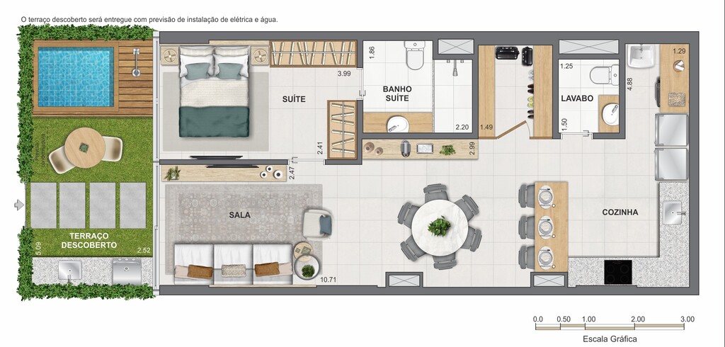 Apartamento, 2 quartos, 50 m² - Foto 74