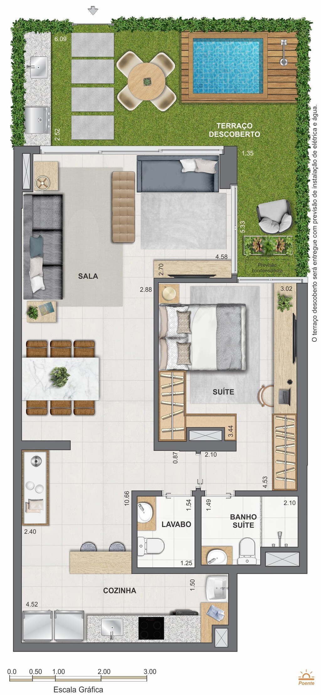 Apartamento, 2 quartos, 50 m² - Foto 85