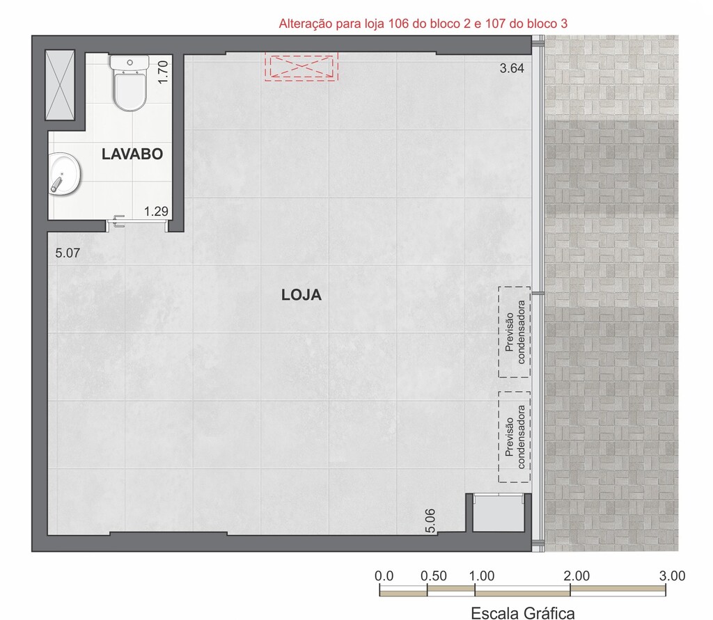 Loja-Salão à venda, 49m² - Foto 3